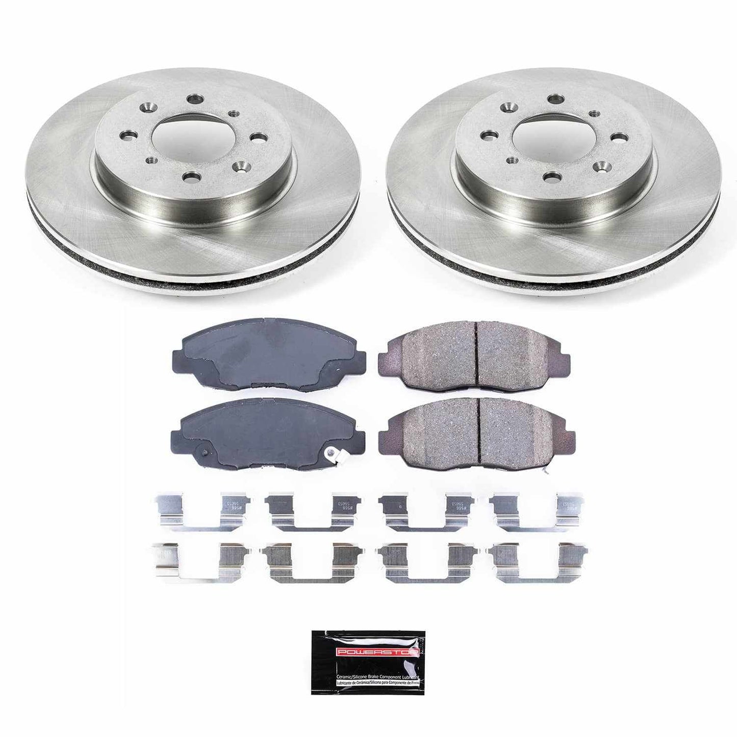 PowerStop Power Stop 96-05 Honda Civic Front Autospecialty Brake Kit KOE690