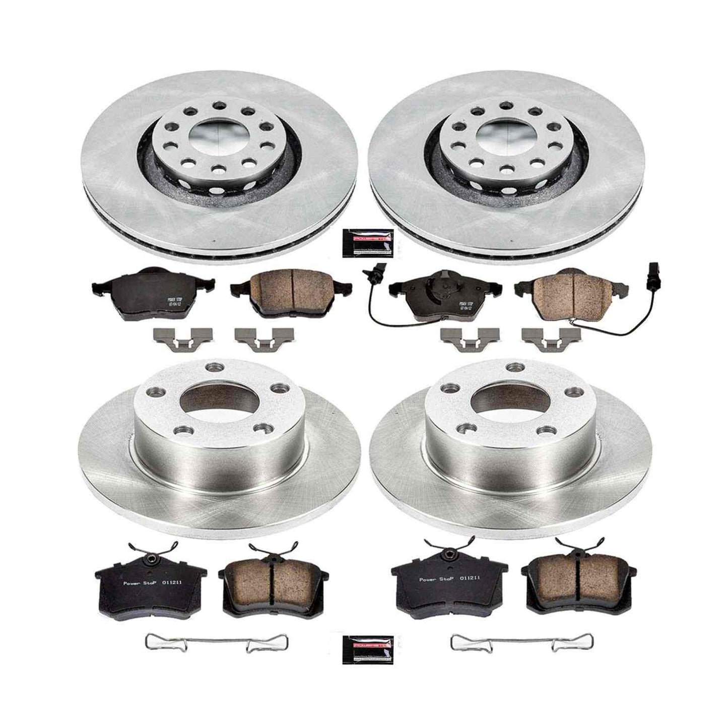 PowerStop Power Stop 98-01 Audi A6 Quattro Front & Rear Autospecialty Brake Kit KOE6918