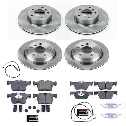 PowerStop Power Stop 13-18 BMW 320i xDrive Front & Rear Autospecialty Brake Kit KOE6925