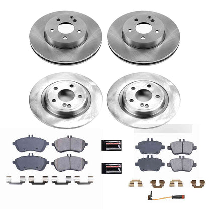PowerStop Power Stop 12-15 Mercedes-Benz SLK250 Front & Rear Autospecialty Brake Kit KOE6926