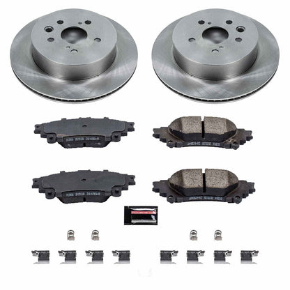 PowerStop Power Stop 14-15 Lexus IS250 Rear Autospecialty Brake Kit KOE6928