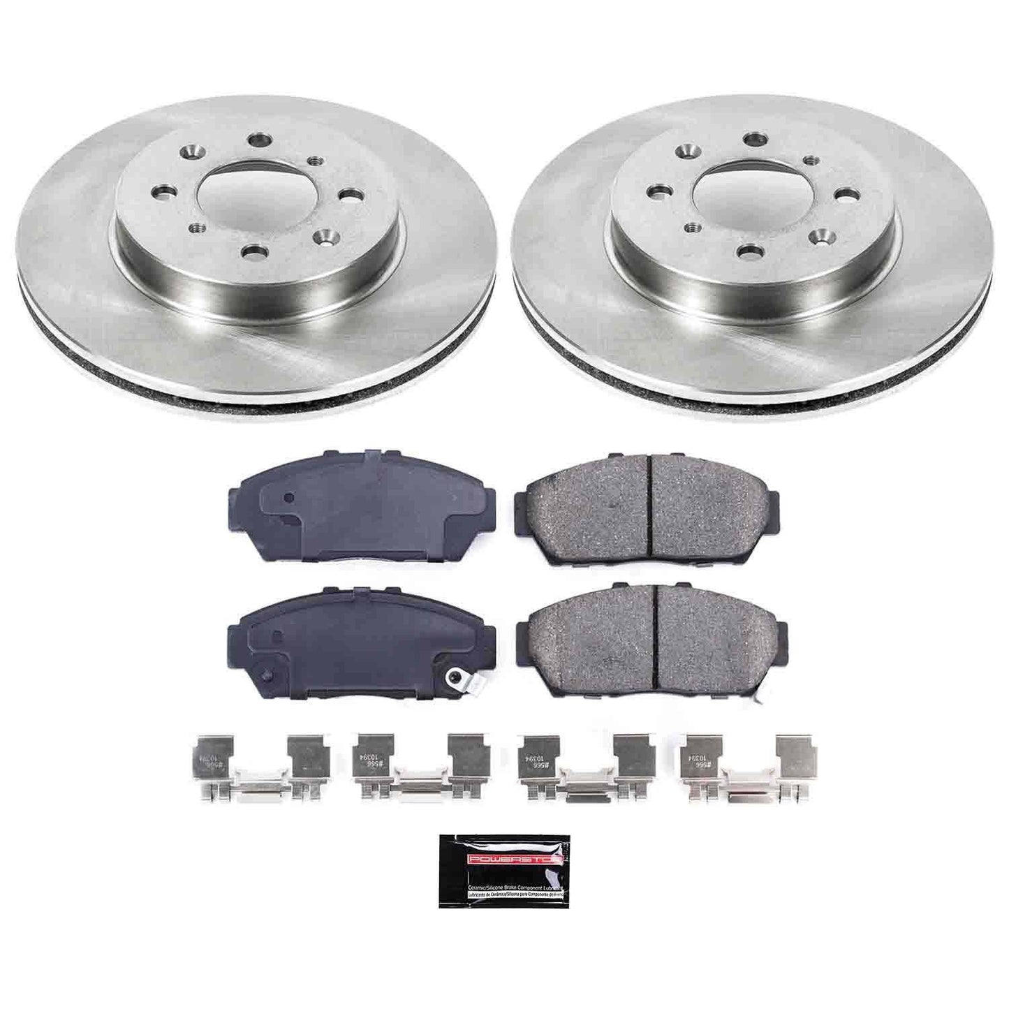 PowerStop Power Stop 94-01 Acura Integra Front Autospecialty Brake Kit KOE692