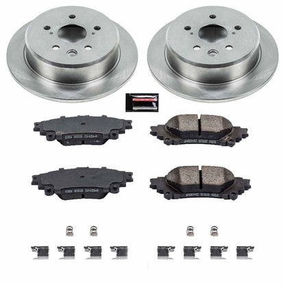 PowerStop Power Stop 14-15 Lexus IS250 Rear Autospecialty Brake Kit KOE6930