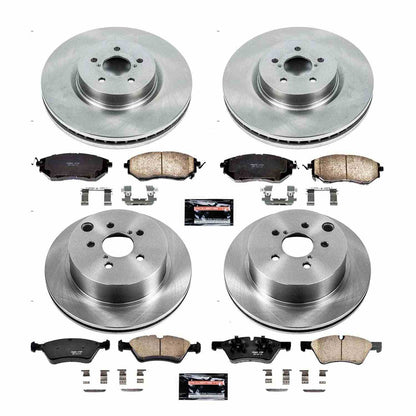 PowerStop Power Stop 14-18 Subaru Forester Front & Rear Autospecialty Brake Kit KOE6931