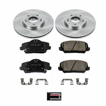 PowerStop Power Stop 14-17 Kia Forte5 Front Autospecialty Brake Kit KOE6935