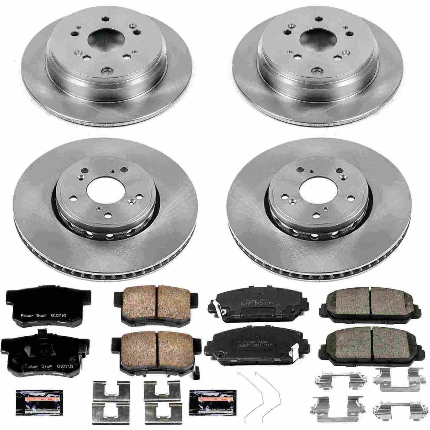 PowerStop Power Stop 13-18 Acura RDX Front & Rear Autospecialty Brake Kit KOE6939