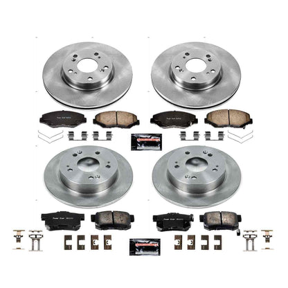 PowerStop Power Stop 2013 Acura ILX Front & Rear Autospecialty Brake Kit KOE6942