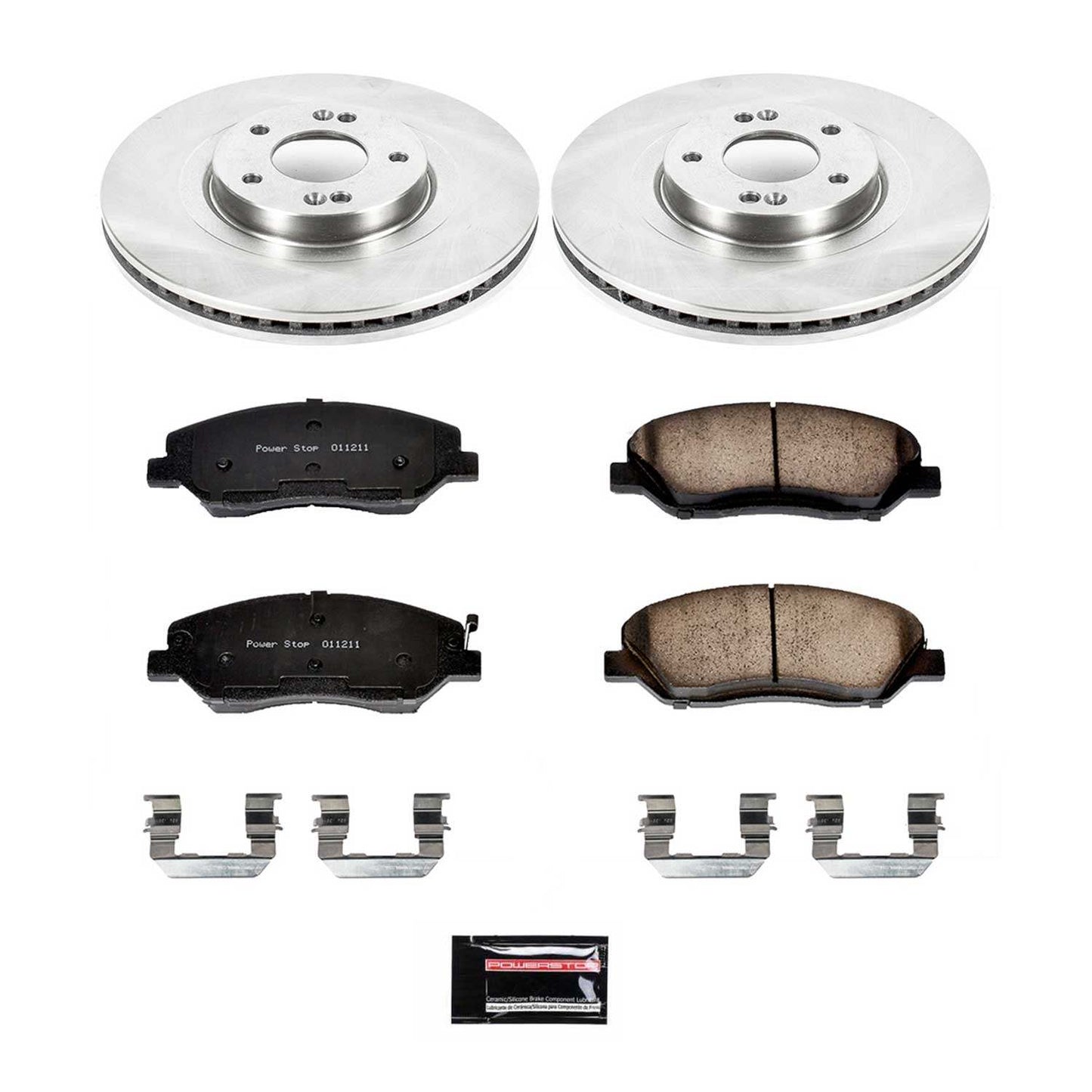 PowerStop Power Stop 13-16 Hyundai Santa Fe Front Autospecialty Brake Kit KOE6951