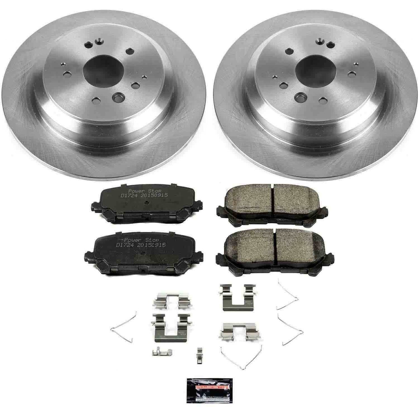 PowerStop Power Stop 14-16 Acura MDX Rear Autospecialty Brake Kit KOE6953