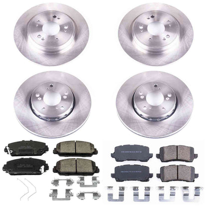 PowerStop Power Stop 14-19 Acura RLX Front & Rear Autospecialty Brake Kit KOE6954