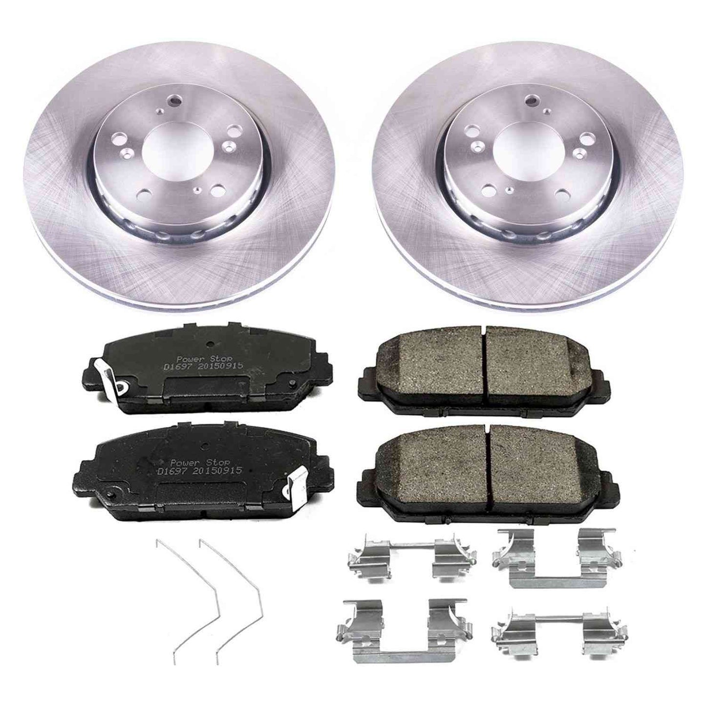 PowerStop Power Stop 14-19 Acura RLX Front Autospecialty Brake Kit KOE6955