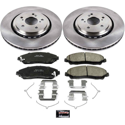 PowerStop Power Stop 14-16 Acura MDX Front Autospecialty Brake Kit KOE6957