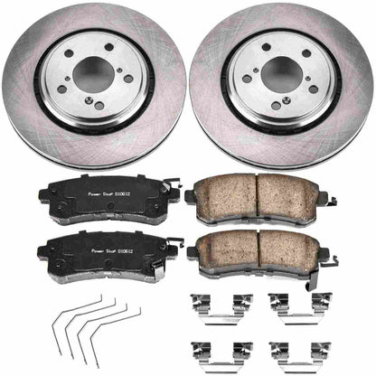 PowerStop Power Stop 15-17 Honda Odyssey Front Autospecialty Brake Kit KOE6959