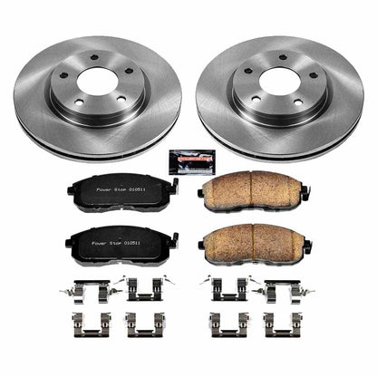 PowerStop Power Stop 13-18 Nissan Sentra Front Autospecialty Brake Kit KOE6961