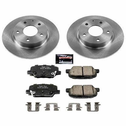 PowerStop Power Stop 14-16 Mazda 3 Rear Autospecialty Brake Kit KOE6962