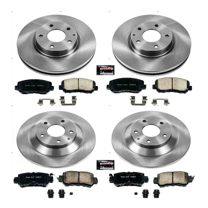 PowerStop Power Stop 13-15 Mazda CX-5 Front & Rear Autospecialty Brake Kit KOE6965