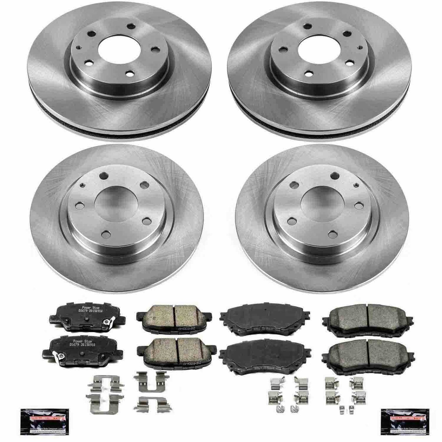 PowerStop Power Stop 14-15 Mazda 6 Front & Rear Autospecialty Brake Kit KOE6966
