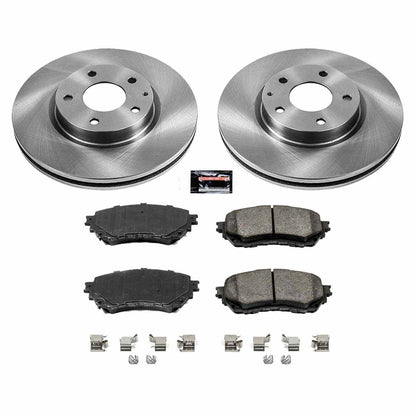 PowerStop Power Stop 14-18 Mazda 6 Front Autospecialty Brake Kit KOE6968