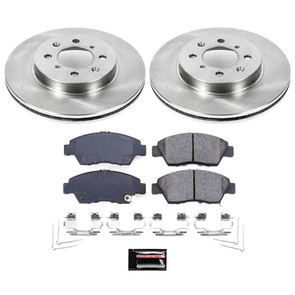 PowerStop Power Stop 03-05 Honda Civic Front Autospecialty Brake Kit KOE696