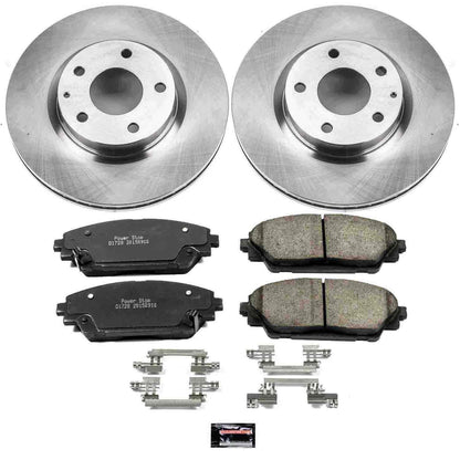 PowerStop Power Stop 14-18 Mazda 3 Front Autospecialty Brake Kit KOE6971