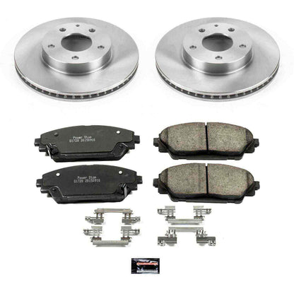 PowerStop Power Stop 14-16 Mazda 3 Front Autospecialty Brake Kit KOE6974