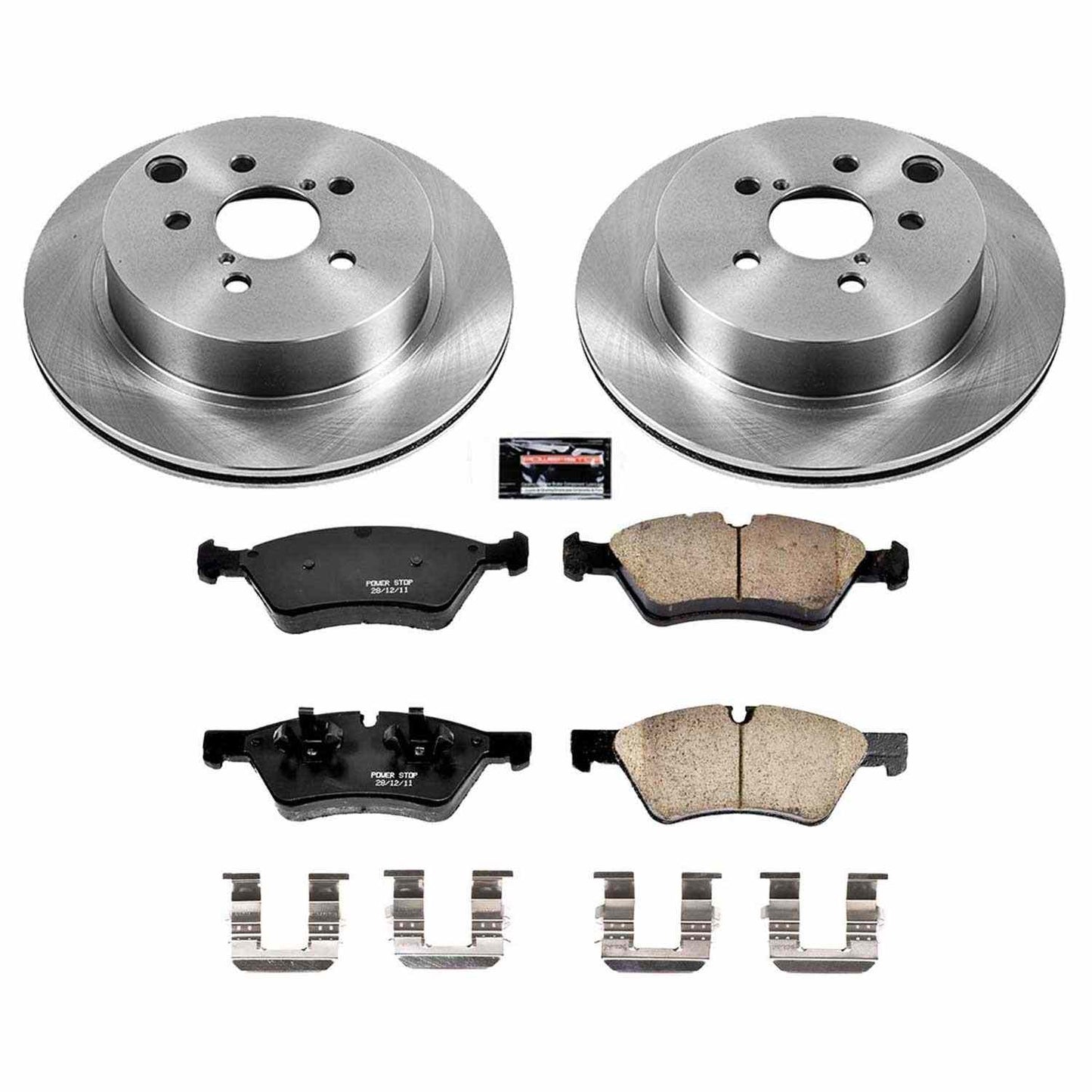 PowerStop Power Stop 14-18 Subaru Forester Rear Autospecialty Brake Kit KOE6978