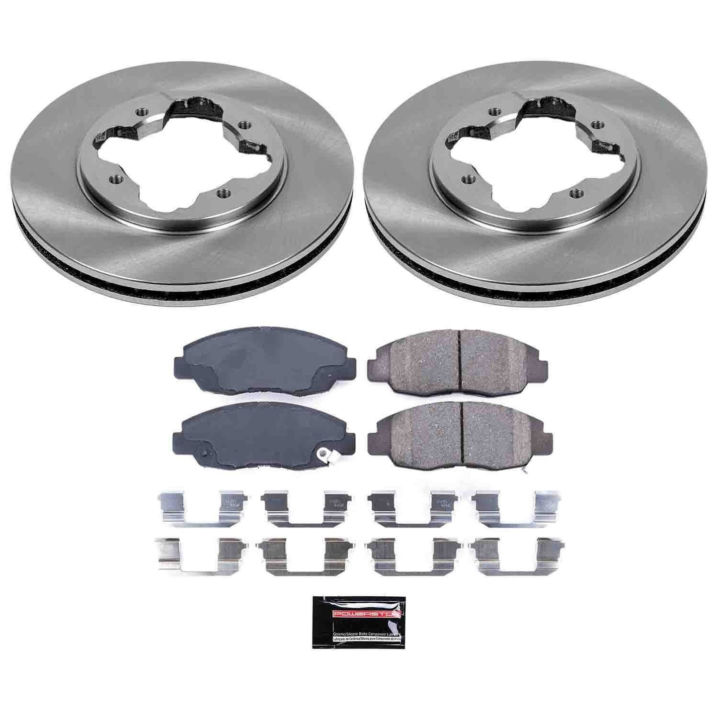 PowerStop Power Stop 1997 Acura CL Front Autospecialty Brake Kit KOE697