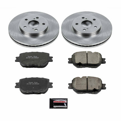 PowerStop Power Stop 14-15 Lexus IS250 Front Autospecialty Brake Kit KOE6990