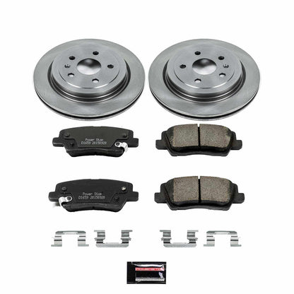 PowerStop Power Stop 14-18 Cadillac CTS Rear Autospecialty Brake Kit KOE6991