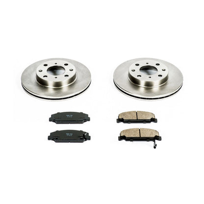 PowerStop Power Stop 90-00 Honda Civic Front Autospecialty Brake Kit KOE699