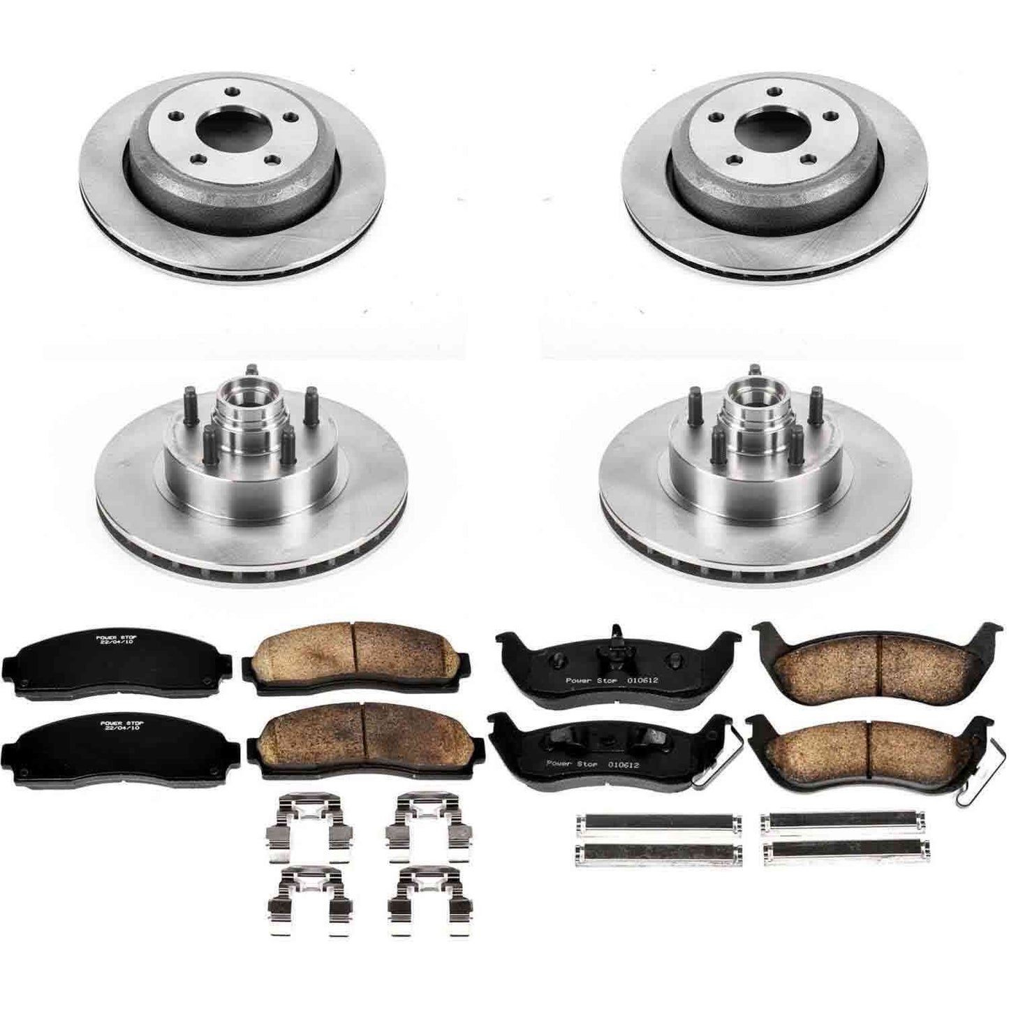 PowerStop Power Stop 10-11 Ford Ranger Front & Rear Autospecialty Brake Kit KOE7003