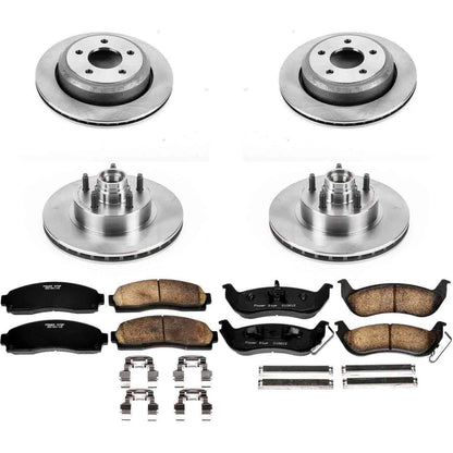 PowerStop Power Stop 10-11 Ford Ranger Front & Rear Autospecialty Brake Kit KOE7003