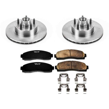 PowerStop Power Stop 10-11 Ford Ranger Front Autospecialty Brake Kit KOE7004