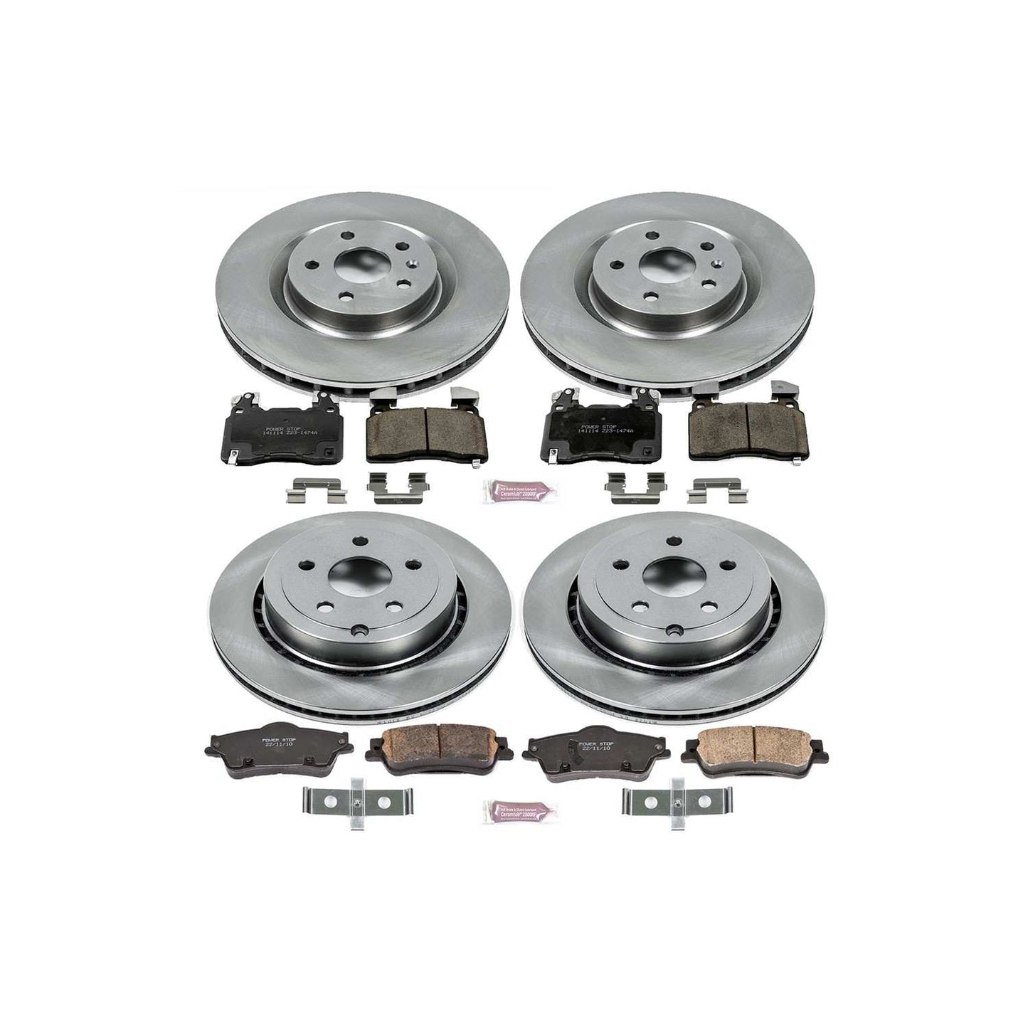 PowerStop Power Stop 2014 Chevrolet SS Front & Rear Autospecialty Brake Kit KOE7005