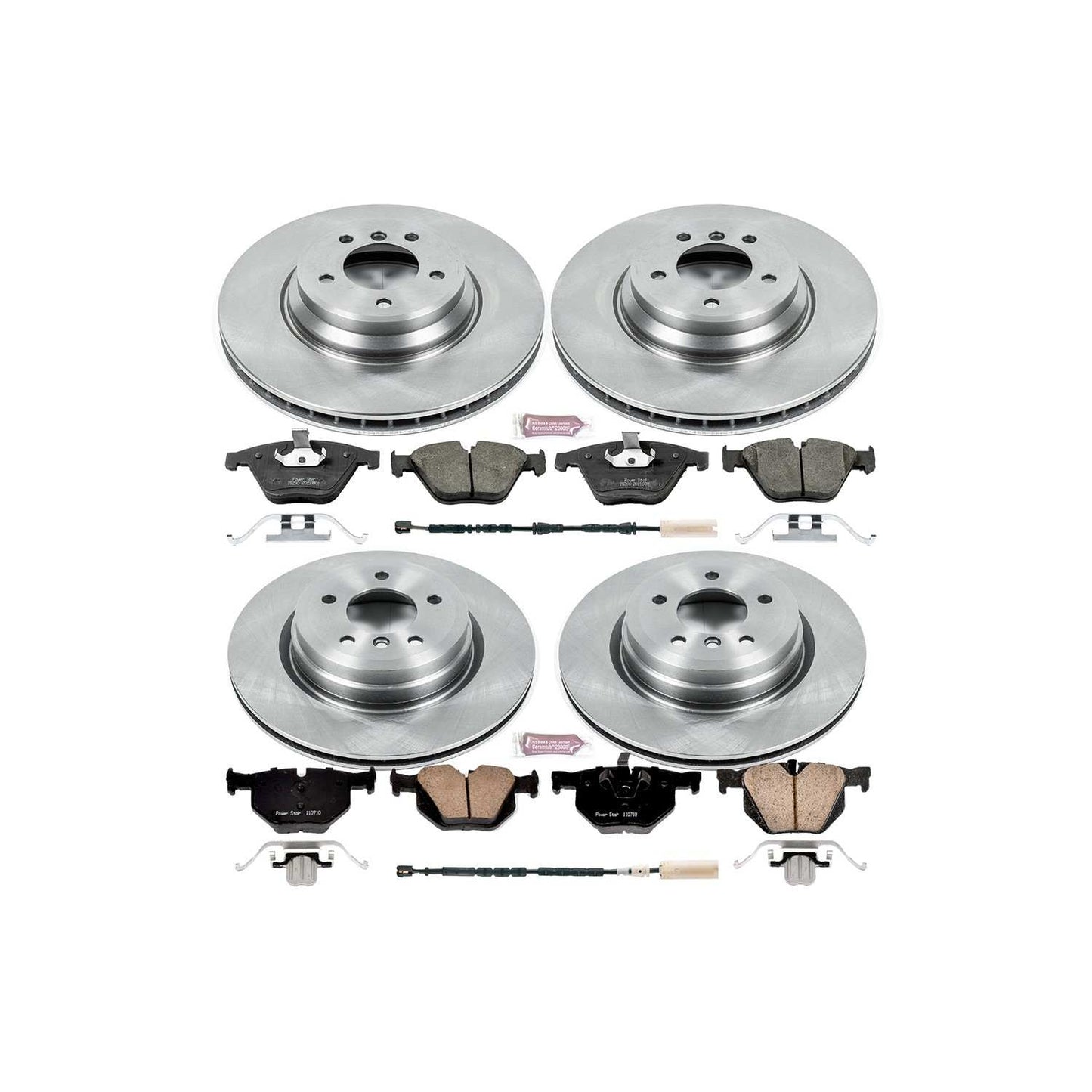 PowerStop Power Stop 13-15 BMW X1 Front & Rear Autospecialty Brake Kit KOE7021