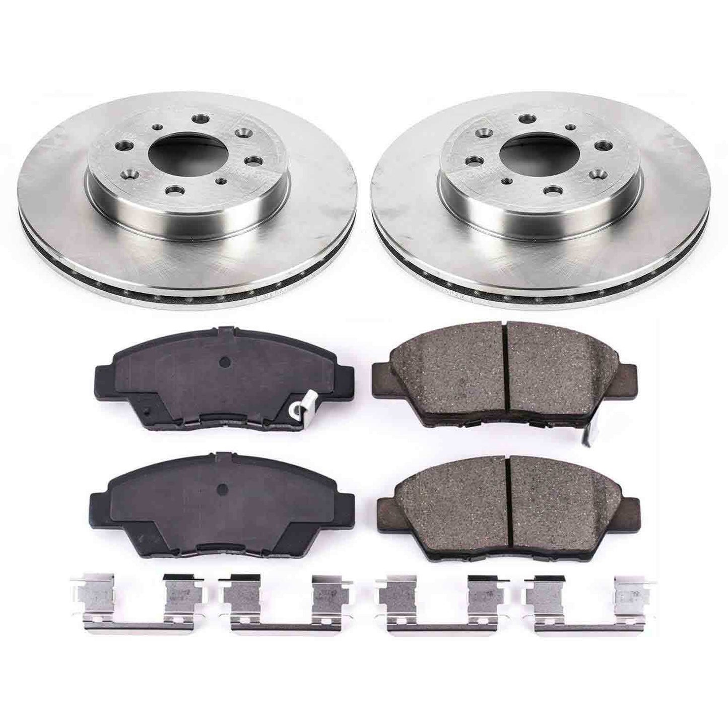 PowerStop Power Stop 15-19 Honda Fit Front Autospecialty Brake Kit KOE7032