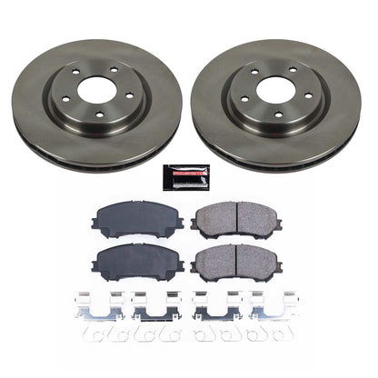 PowerStop Power Stop 14-19 Nissan Rogue Front Autospecialty Brake Kit KOE7036