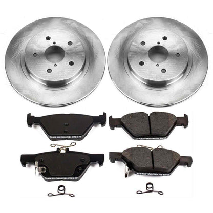 PowerStop Power Stop 15-18 Subaru Legacy Rear Autospecialty Brake Kit KOE7039