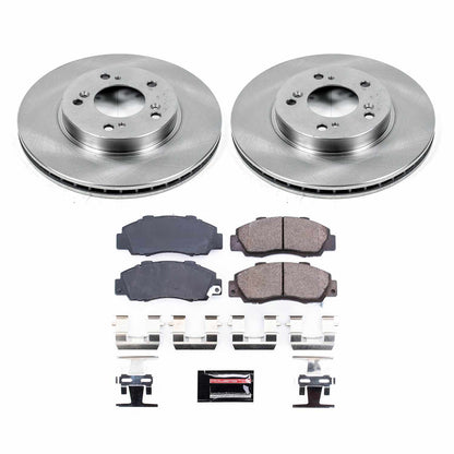 PowerStop Power Stop 97-01 Acura Integra Front Autospecialty Brake Kit KOE704
