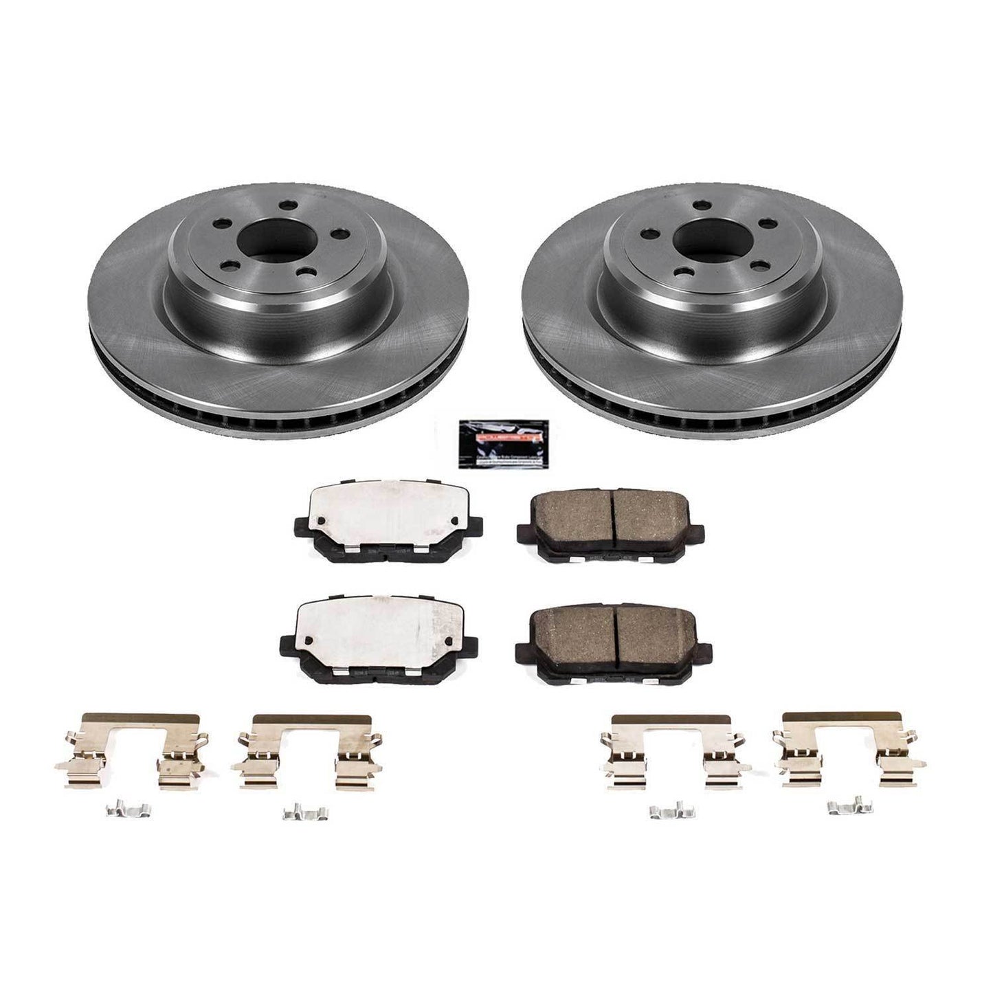 PowerStop Power Stop 14-19 Dodge Charger Rear Autospecialty Brake Kit KOE7052