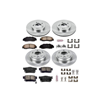 PowerStop Power Stop 96-98 Acura RL Front & Rear Autospecialty Brake Kit KOE705
