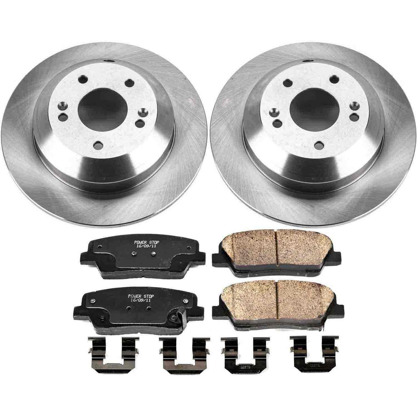 PowerStop Power Stop 15-19 Kia Sorento Rear Autospecialty Brake Kit KOE7062