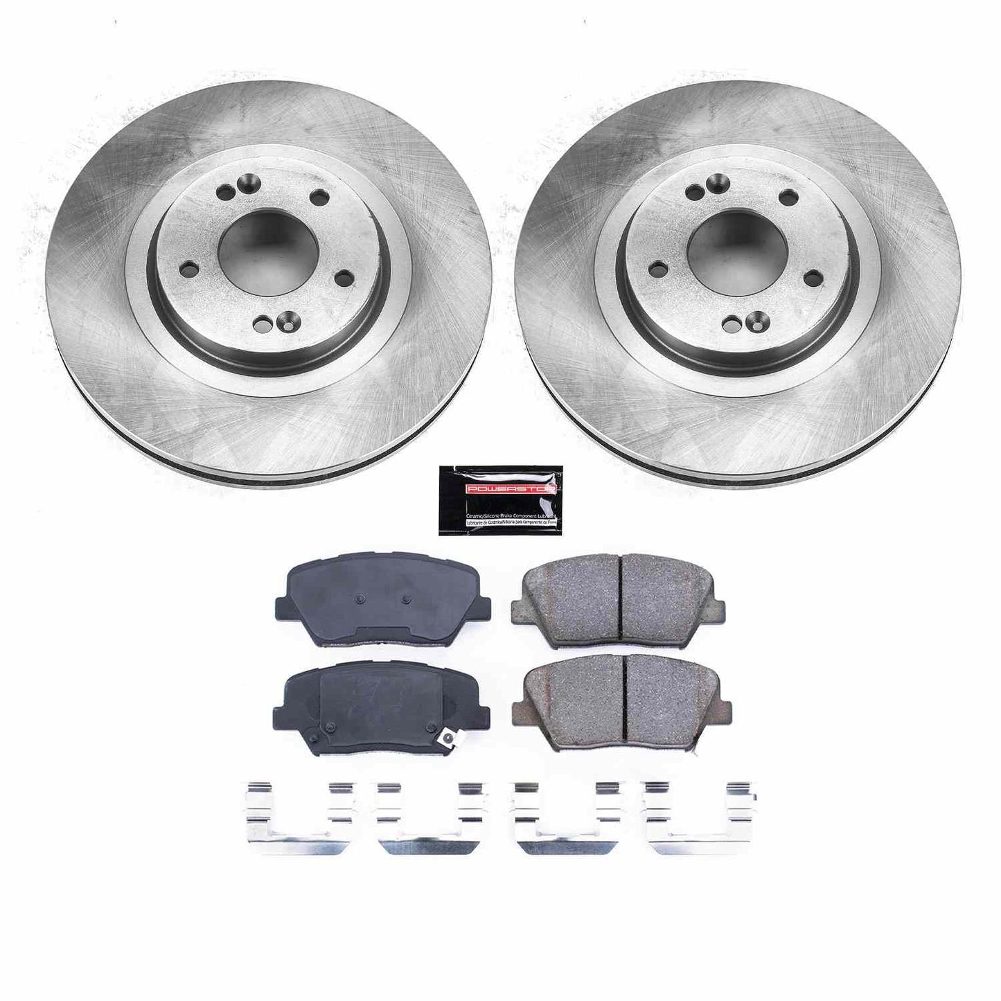 PowerStop Power Stop 13-18 Hyundai Santa Fe Sport Front Autospecialty Brake Kit KOE7064