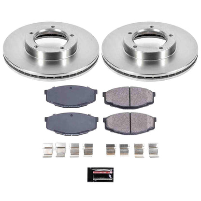 PowerStop Power Stop 89-95 Toyota Pickup Front Autospecialty Brake Kit KOE7065