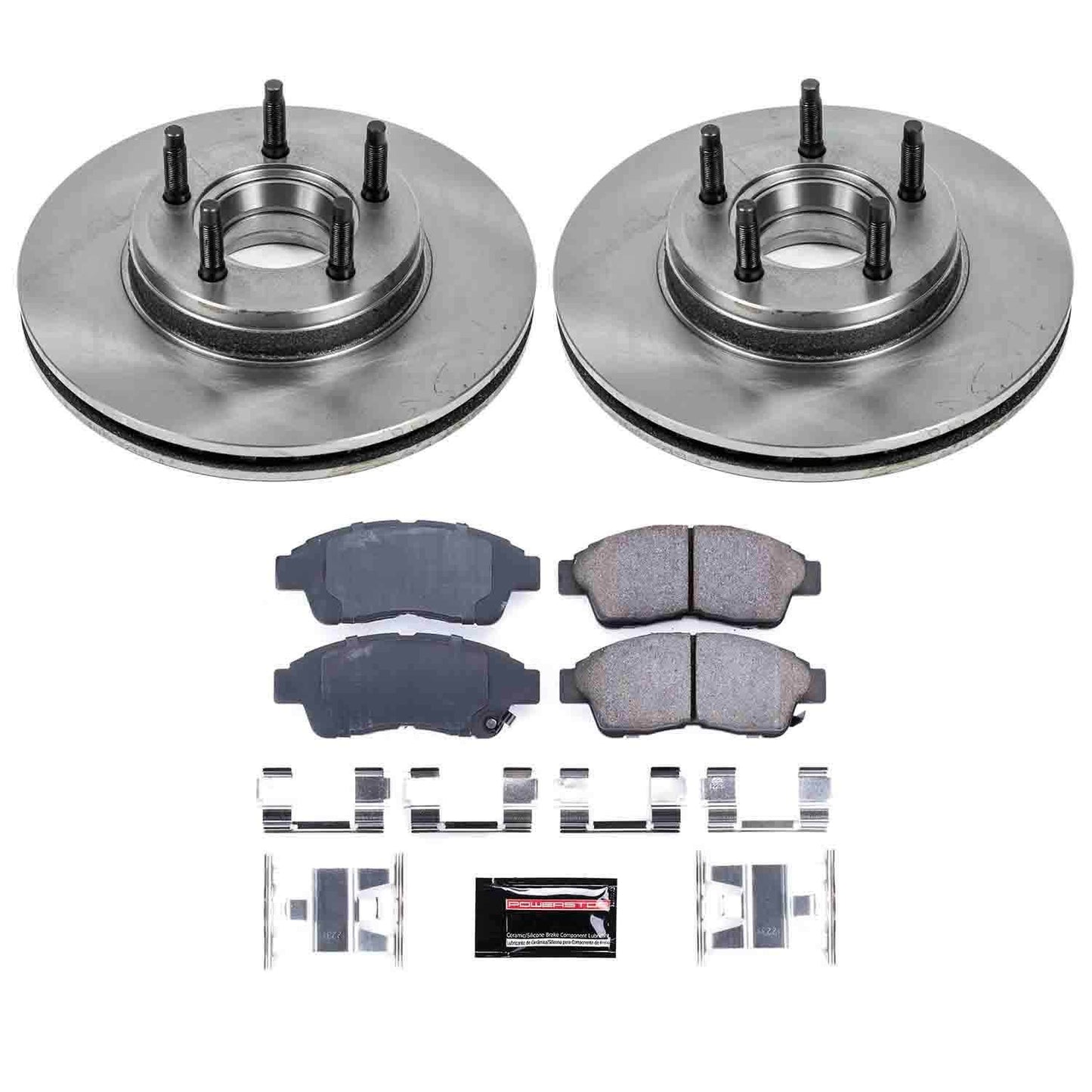 PowerStop Power Stop 95-97 Ford Ranger Front Autospecialty Brake Kit KOE7070