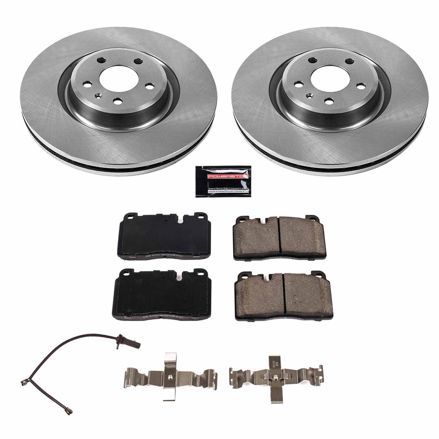 PowerStop Power Stop 17-18 Audi A6 Front Autospecialty Brake Kit KOE7073
