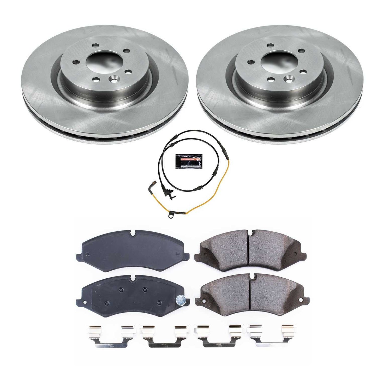 PowerStop Power Stop 2017 Land Rover Discovery Front Autospecialty Brake Kit KOE7079