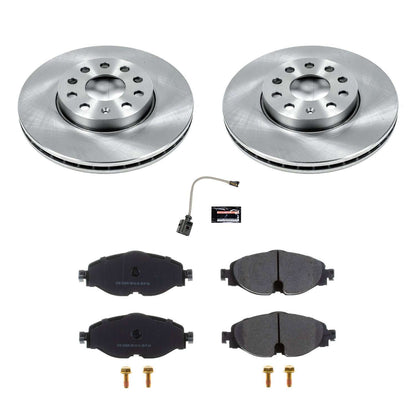 PowerStop Power Stop 15-18 Audi A3 Front Autospecialty Brake Kit KOE7080
