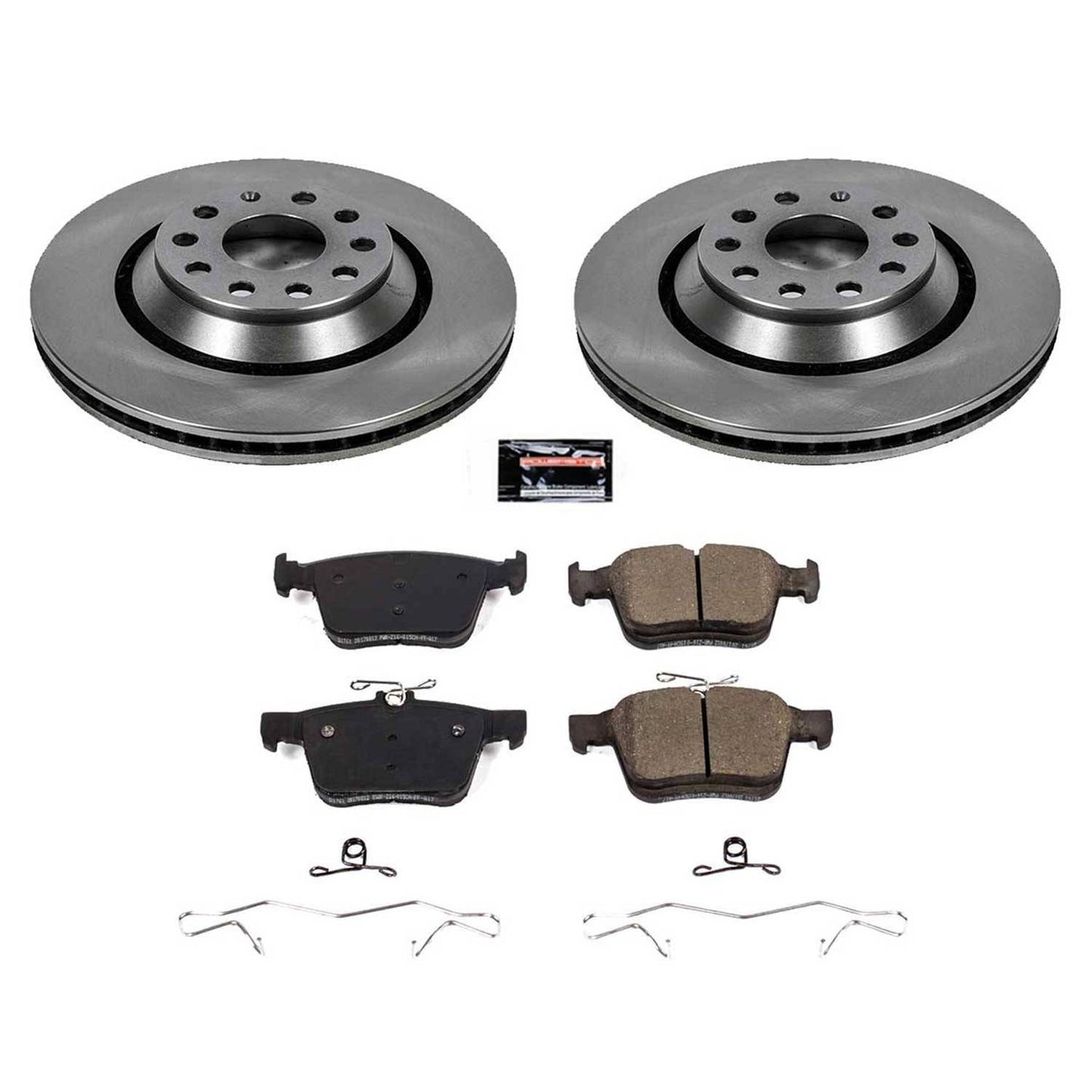PowerStop Power Stop 17-18 Audi RS3 Rear Autospecialty Brake Kit KOE7084
