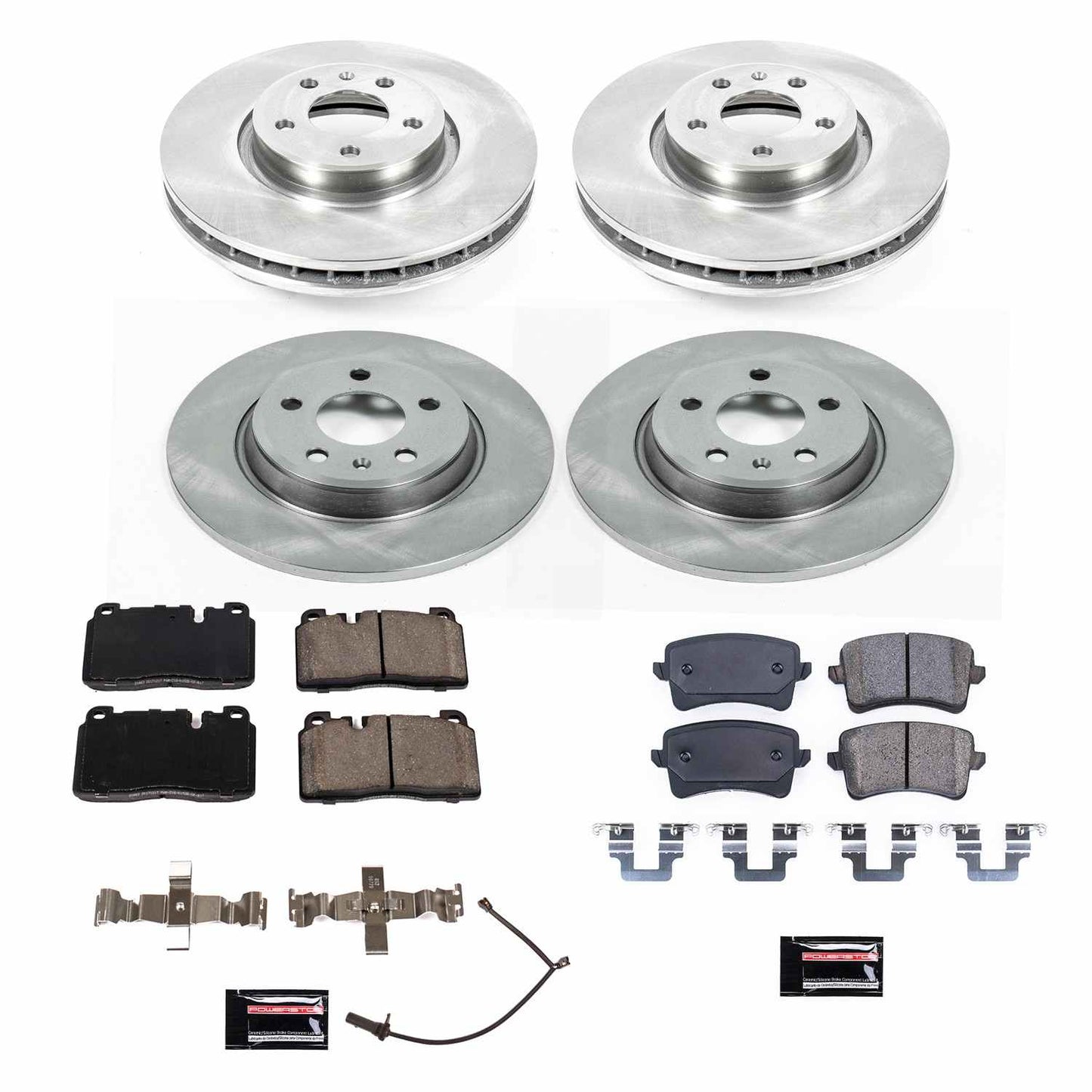 PowerStop Power Stop 2013 Audi Q5 Front & Rear Autospecialty Brake Kit KOE7096